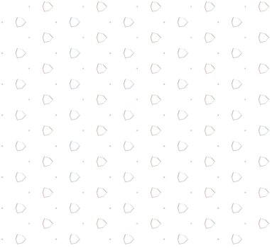 Geometrik şekilli kusursuz desen vektör çizimi