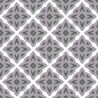 Geometrik şekilli kusursuz desen vektör çizimi