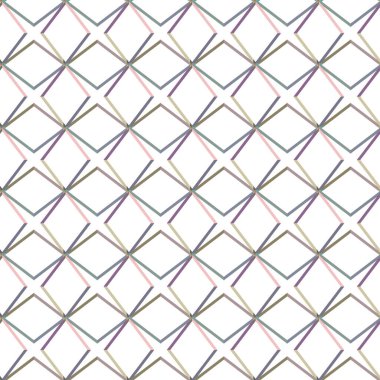 Geometrik şekilli kusursuz desen vektör çizimi