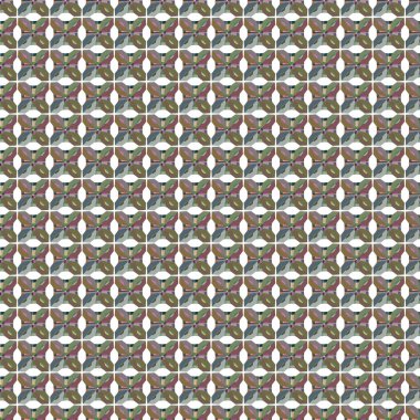 Geometrik şekilli kusursuz desen vektör çizimi