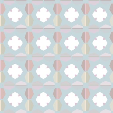 Geometrik şekilli kusursuz desen çizimi