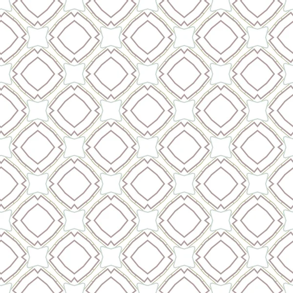 Seamless Pattern Geometric Shapes Vector Illustration — Stock Vector