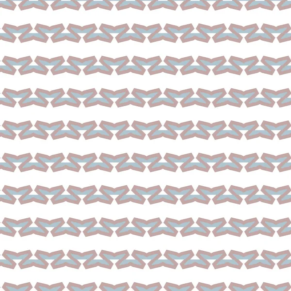 Seamless Pattern Geometric Shapes Vector Illustration — Stock Vector