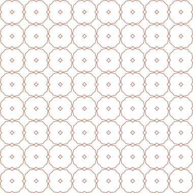 Geometrik şekilli kusursuz desen çizimi