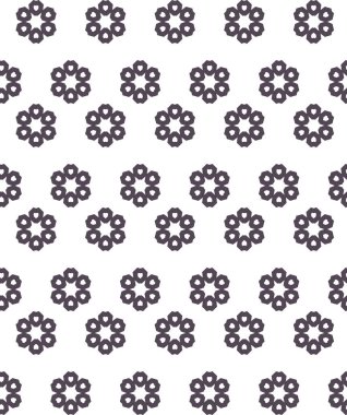 Geometrik şekilli kusursuz desen çizimi