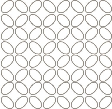 Geometrik şekilli kusursuz desen çizimi