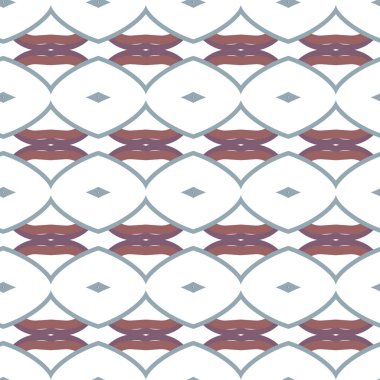 Geometrik şekilli kusursuz desen vektör çizimi