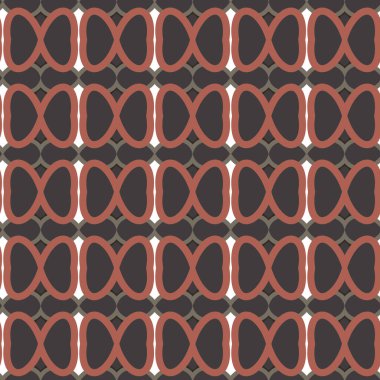 Geometrik şekilli kusursuz desen vektör çizimi