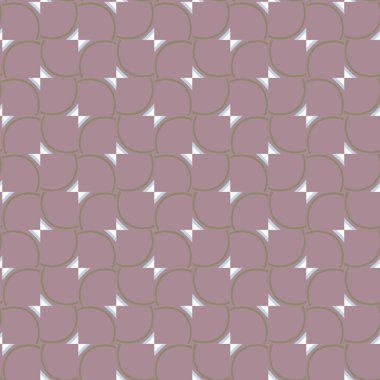 Geometrik şekilli kusursuz desen çizimi