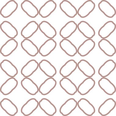 Geometrik şekilli kusursuz desen vektör çizimi