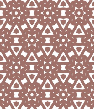 Geometrik şekilli kusursuz desen vektör çizimi