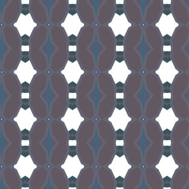 Geometrik şekilli kusursuz desen vektör çizimi