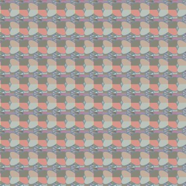 Geometrik şekilli kusursuz desen çizimi