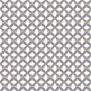 Geometrik şekilli kusursuz desen vektör çizimi