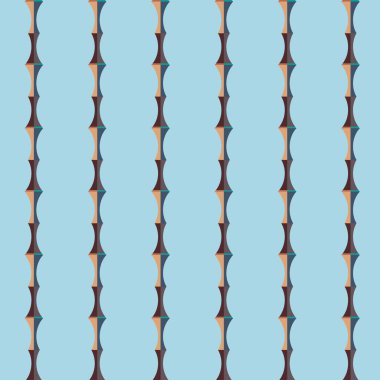 Geometrik şekilli kusursuz desen çizimi