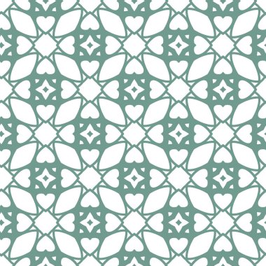 Geometrik şekilli kusursuz desen vektör çizimi