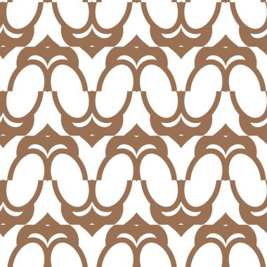 Geometrik şekilli kusursuz desen vektör çizimi