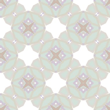 Geometrik şekilli kusursuz desen vektör çizimi