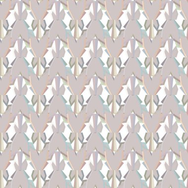 Geometrik şekilli kusursuz desen çizimi