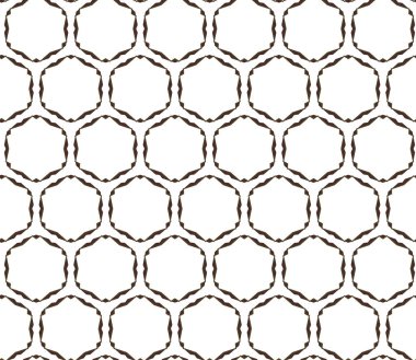Geometrik şekilli kusursuz desen vektör çizimi