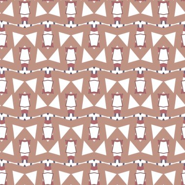 Geometrik şekilli kusursuz desen çizimi