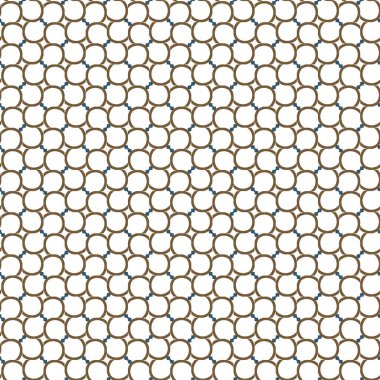 Geometrik şekilli kusursuz desen vektör çizimi