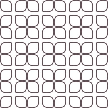 Geometrik şekilli kusursuz desen vektör çizimi