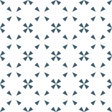 Geometrik şekilli kusursuz desen vektör çizimi