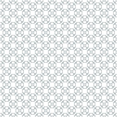 Geometrik şekilli kusursuz desen vektör çizimi