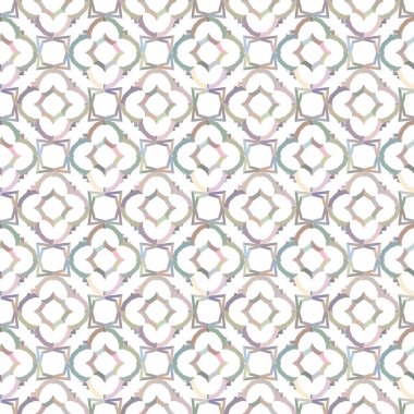 Geometrik şekilli kusursuz desen çizimi