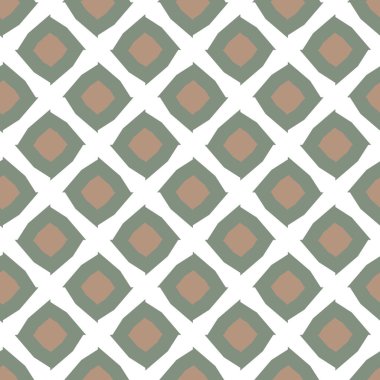 Geometrik şekilli kusursuz desen vektör çizimi