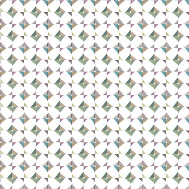 Geometrik şekilli kusursuz desen çizimi