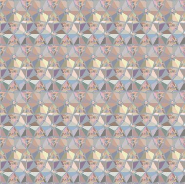 Geometrik şekilli kusursuz desen vektör çizimi