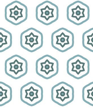 Geometrik şekilli kusursuz desen vektör çizimi