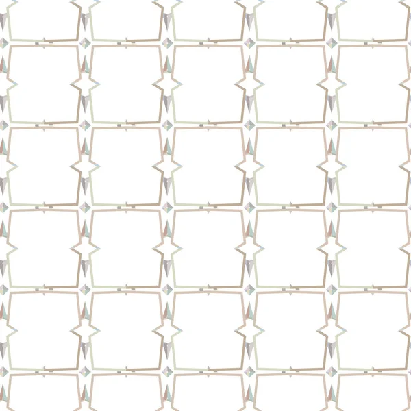 Modello Senza Soluzione Continuità Con Forme Geometriche Illustrazione Vettoriale — Vettoriale Stock