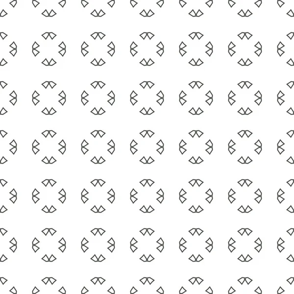 Seamless Pattern Geometric Shapes Vector Illustration — Stock Vector