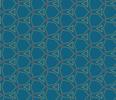 Geometrik şekilli kusursuz desen vektör çizimi