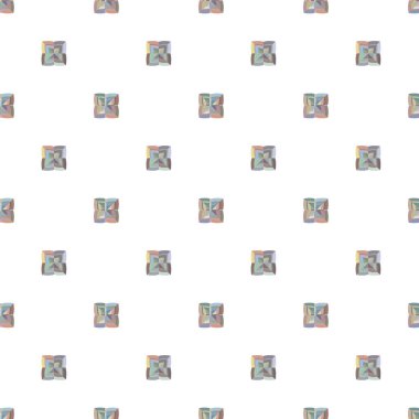 Geometrik şekilli kusursuz desen çizimi