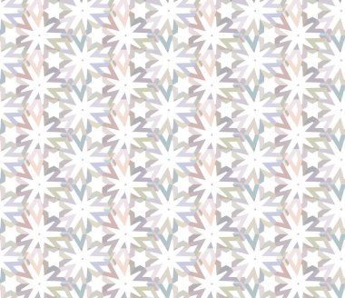 Geometrik şekilli kusursuz desen çizimi