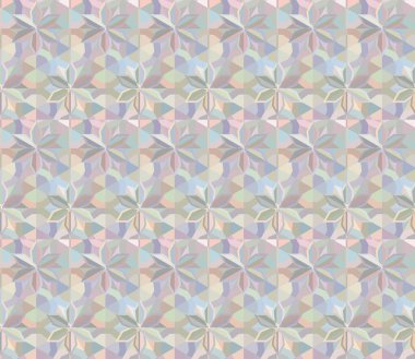 Geometrik şekilli kusursuz desen çizimi