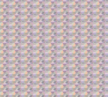 Geometrik şekilli kusursuz desen vektör çizimi