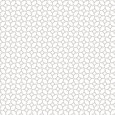 Geometrik şekilli kusursuz desen vektör çizimi