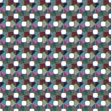 Geometrik şekilli kusursuz desen çizimi