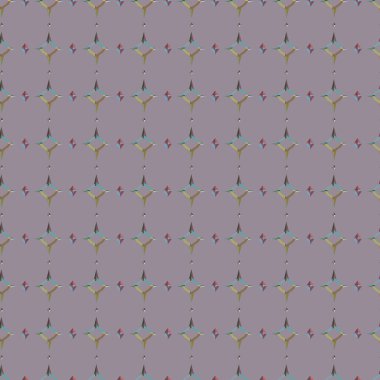 Geometrik şekilli kusursuz desen vektör çizimi