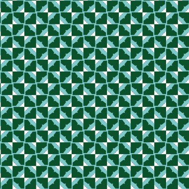 Geometrik şekilli kusursuz desen vektör çizimi