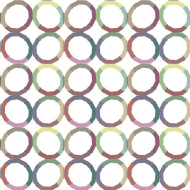 Geometrik şekilli kusursuz desen vektör çizimi