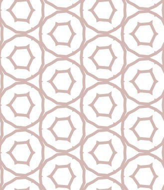 Geometrik şekilli kusursuz desen vektör çizimi