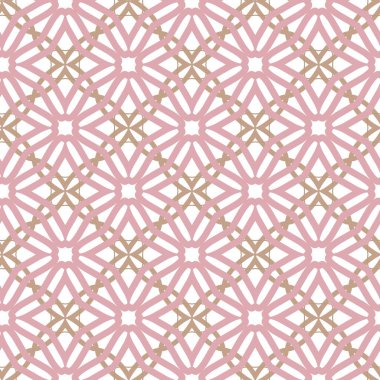Geometrik şekilli kusursuz desen vektör çizimi