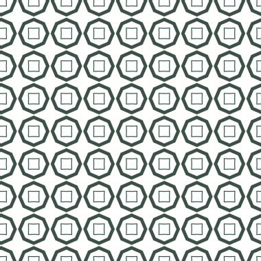 Geometrik şekilli kusursuz desen vektör çizimi