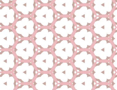 Geometrik şekilli kusursuz desen çizimi